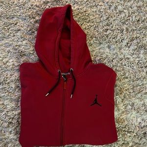 Air Jordan zip up hoodie